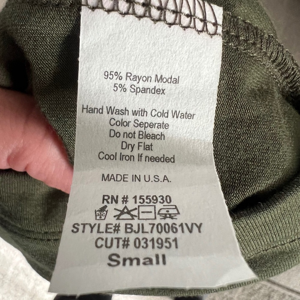 Jluxlabel Green Tube Midi Pencil Skirt Size Small Stretch Capsule Minimalist NEW - Picture 5 of 5